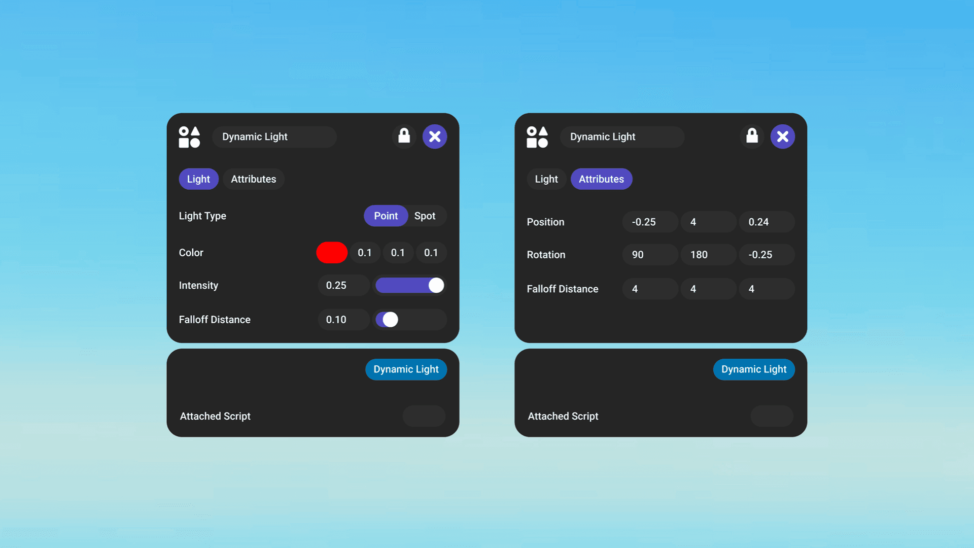 Horizon Gizmo Properties